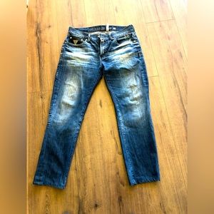 GUESS LINCOLN SLIM STRAIGHT FIT IN SIZE 32/27